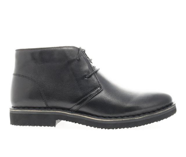 Men's Propet Findley Chukka Boots in Black color