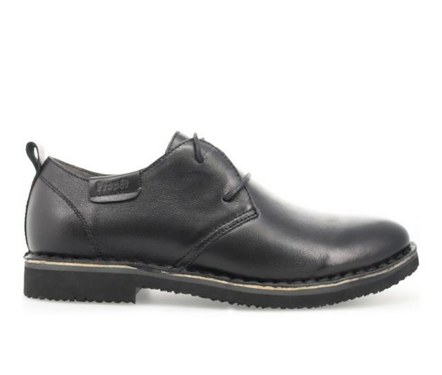 Men's Propet Finn Oxfords in Black color