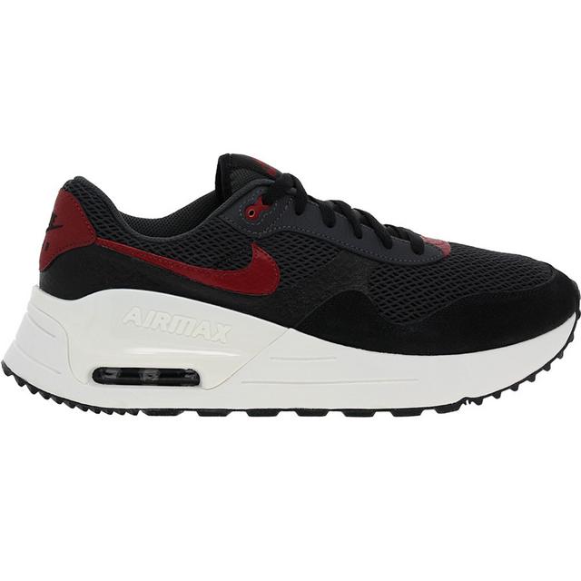 Men's Nike Air Max Systm Sneakers in Black Black Gre color