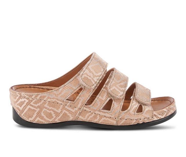 Women's SPRING STEP Eulale Sandals in Champagne color