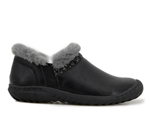 Women's JBU Jade Vegan Winter Shoes in Black color