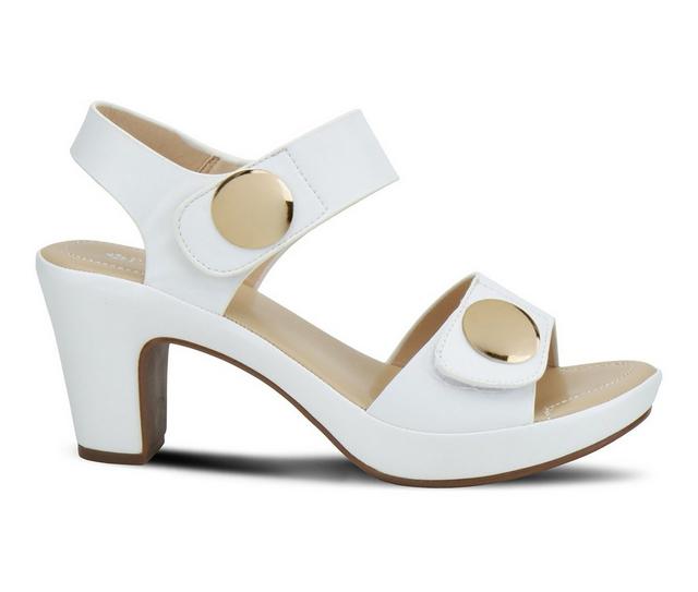 Women's Patrizia Dade-Smooth Dress Sandals in White color