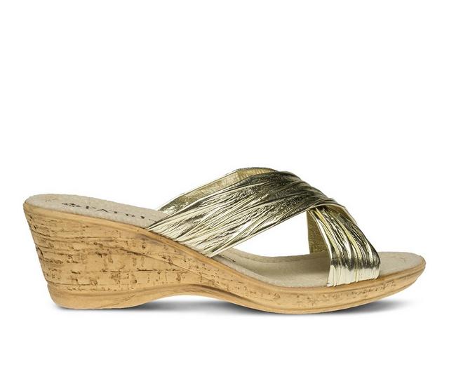 Women's Patrizia Marge Wedge Sandals in Gold color