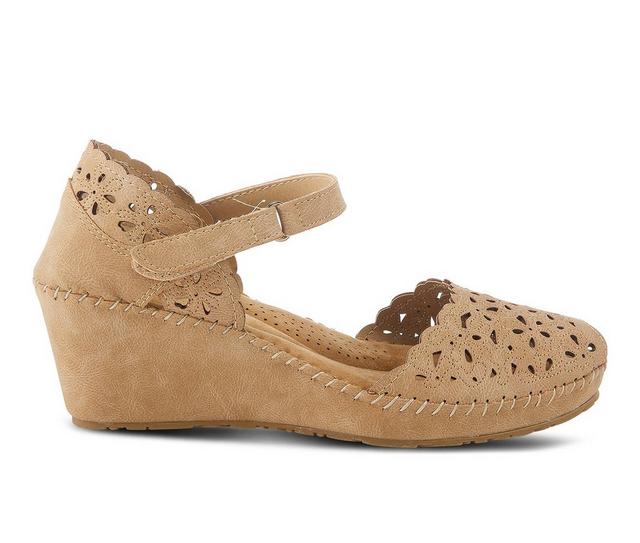 Women's Patrizia Gennina Wedges in Tan color