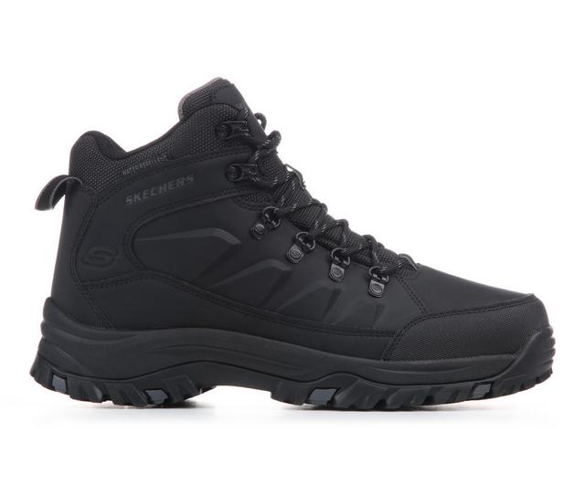 Men's Skechers 204642 Relment-Daggett Hiking Boots in Black color