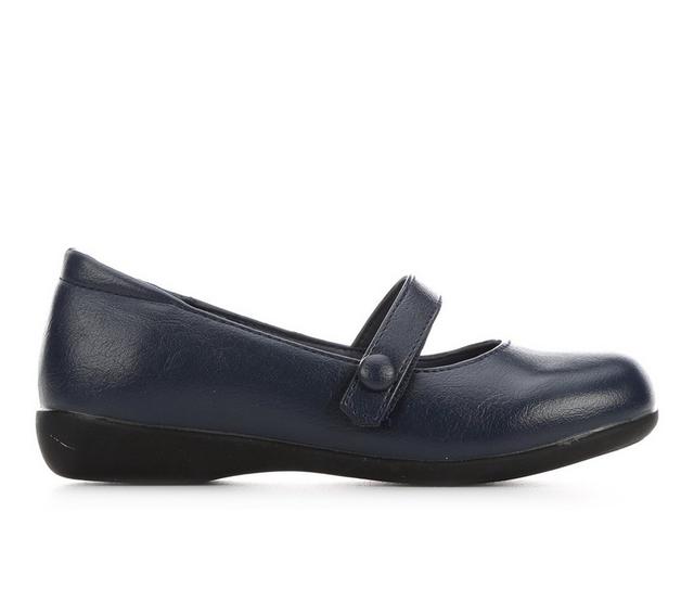 Girls' French Toast Little Kid & Big Kid Abby Mary-Jane Dress Shoes in Navy color
