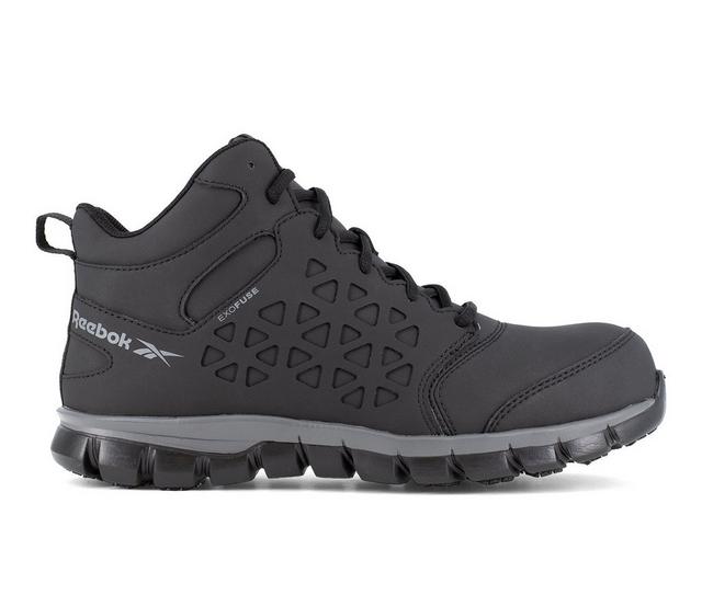 REEBOK WORK RB4060 Sublite Cushion Work Work Boots in Black/Gray color
