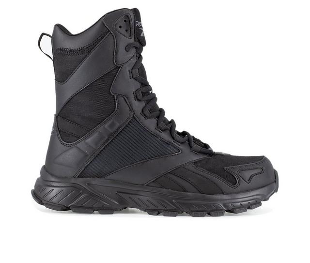 Men's REEBOK WORK RB6655 Hyperium Tactical Work Boots in Black color