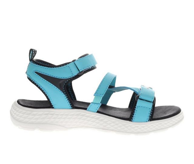 Women's Propet TravelActiv XC Water-Ready Sandals in Teal color