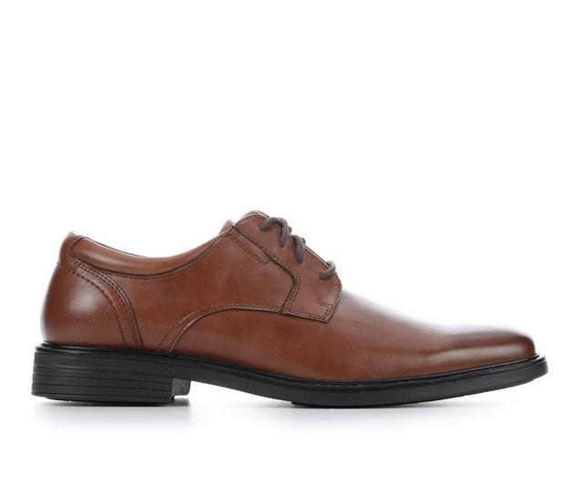 Men's Dockers Stiles Dress Oxfords in Mahogany color