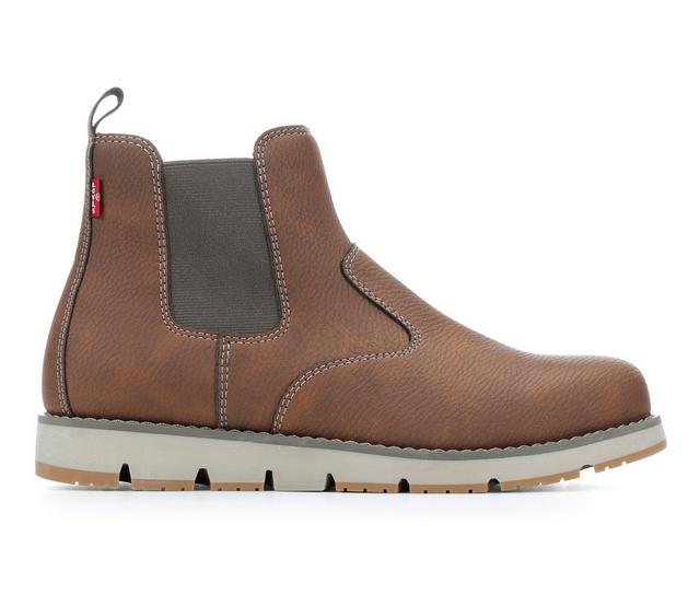 Men's Levis Chelsea Logger 2 WX UL Boots in Cedar/Brown color