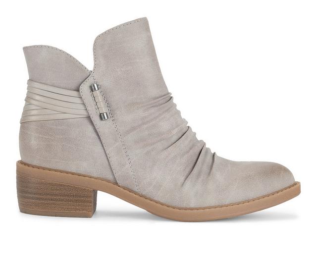 Women's Baretraps Sazzie Booties in Light grey color