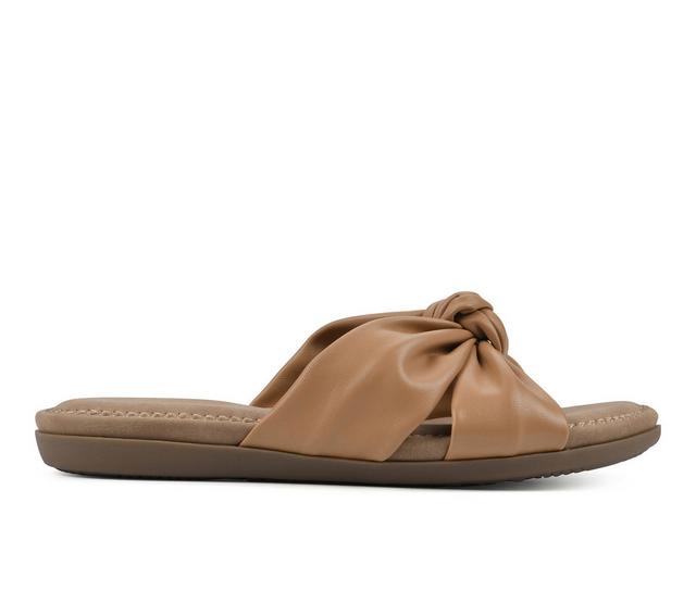 Women's Cliffs by White Mountain Favorite Sandals in Tan Smooth color