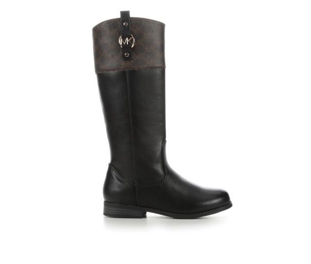 Girls' MICHAEL KORS Little Kid & Big Kid Ender Boots in Black/Brown color