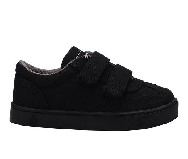 Boys' Oomphies Toddler & Little Kid Mitchell Fashion Sneakers in Triple Black color