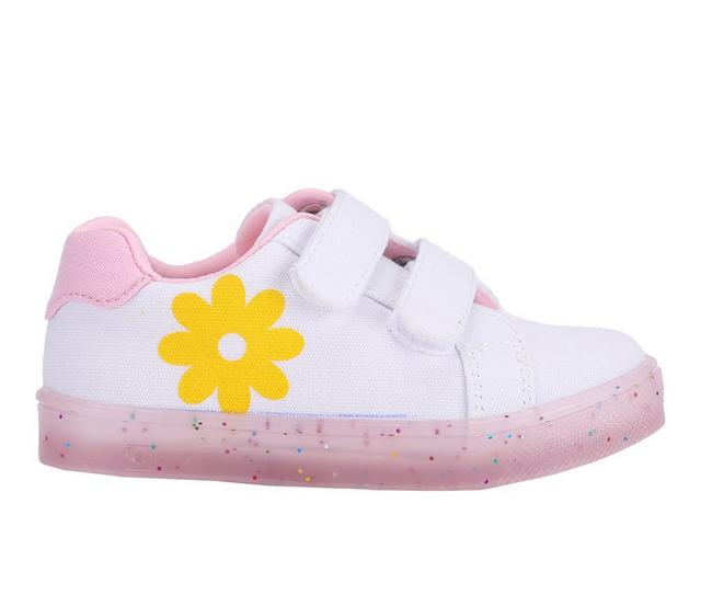 Girls' Oomphies Toddler & Little Kid Lena Fashion Sneakers in White color