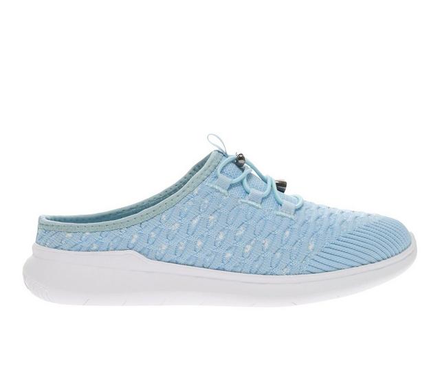 Women's Propet TravelBound Slide Sneakers in Baby Blue color