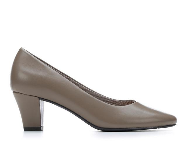 Women's Easy Street Ballari Pumps in Taupe Smooth color