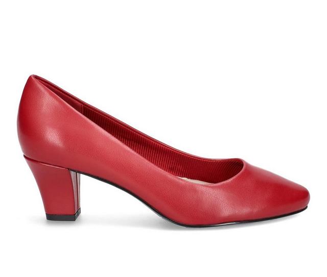 Women's Easy Street Ballari Pumps in Red color