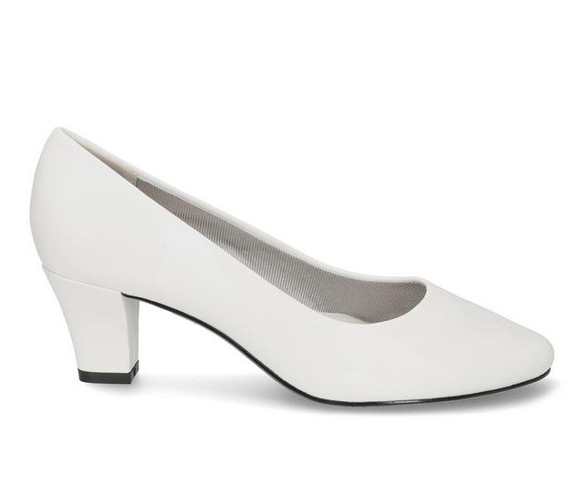 Women's Easy Street Ballari Pumps in White color