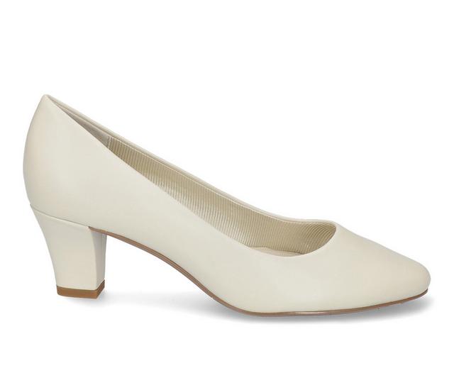 Women's Easy Street Ballari Pumps in Bone color