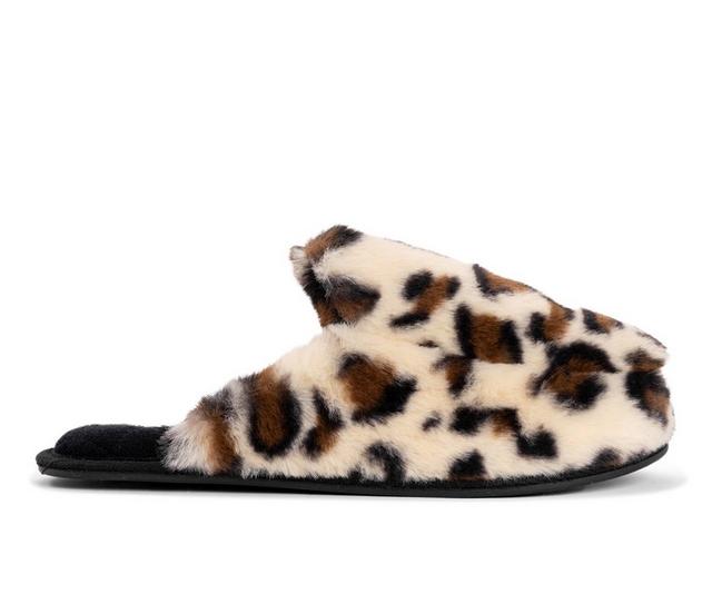 MUK LUKS Capucine Slippers in Leopard color