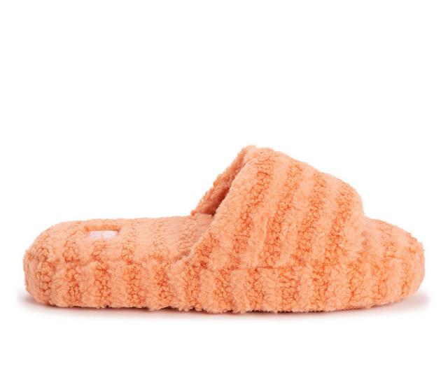MUK LUKS Orla Slippers in Orange color