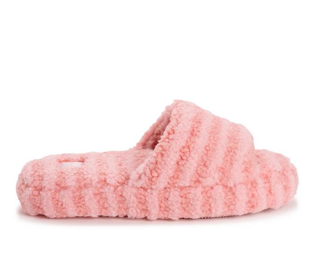 MUK LUKS Orla Slippers in Pink color