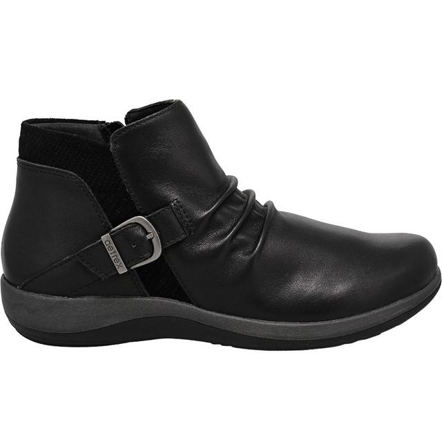 Aetrex Luna Booties in Black color