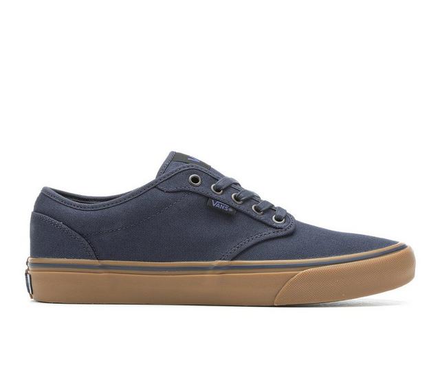 Men's Vans Atwood Skate Shoes in Navy/Gum color