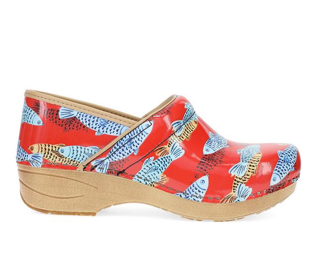 Women's Dansko XP 2.0 Wedge Clogs in Sardines color