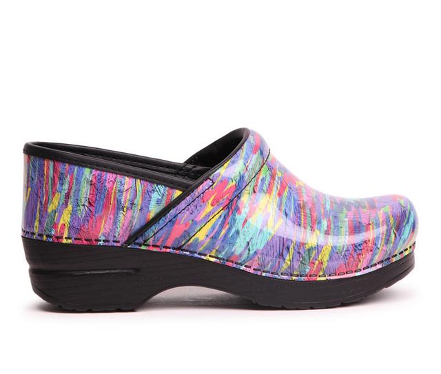 Women's Dansko Professional Clogs in Marker Pat color