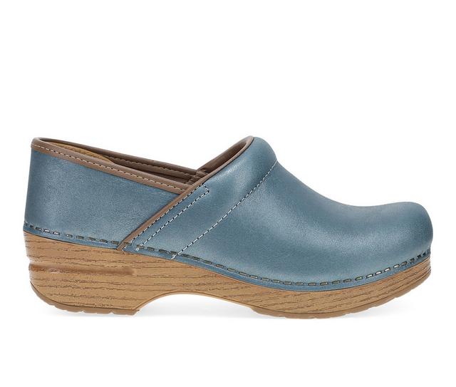 Women's Dansko Professional Clogs in Blue color