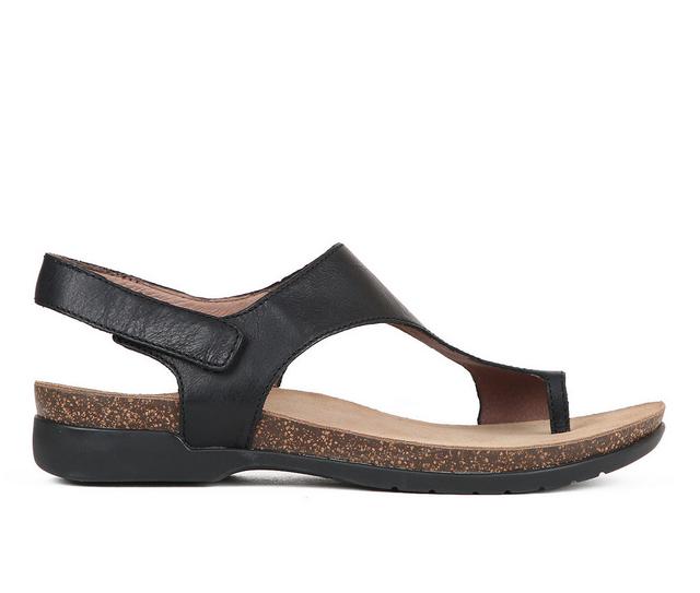 Women's Dansko Reece Sandals in Black color