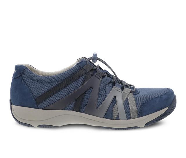 Women's Dansko Henriette Casual Sneakers in Navy color