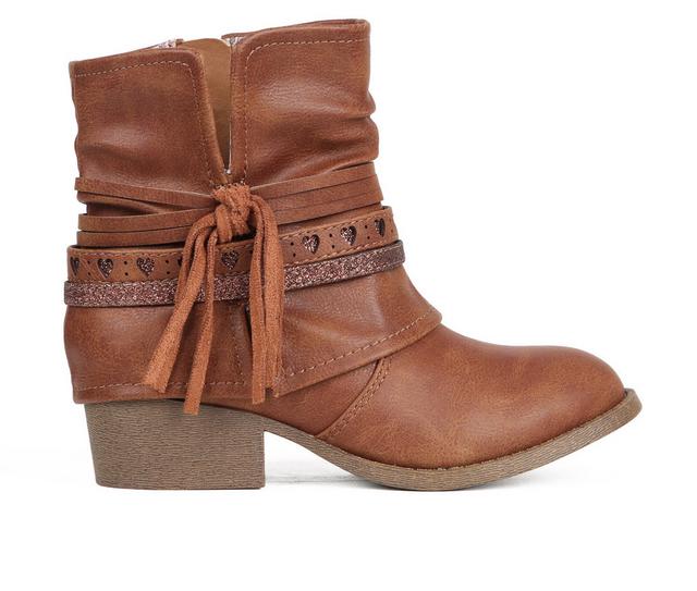 Girls' Jellypop Little Kid Love It Boots in Cognac color