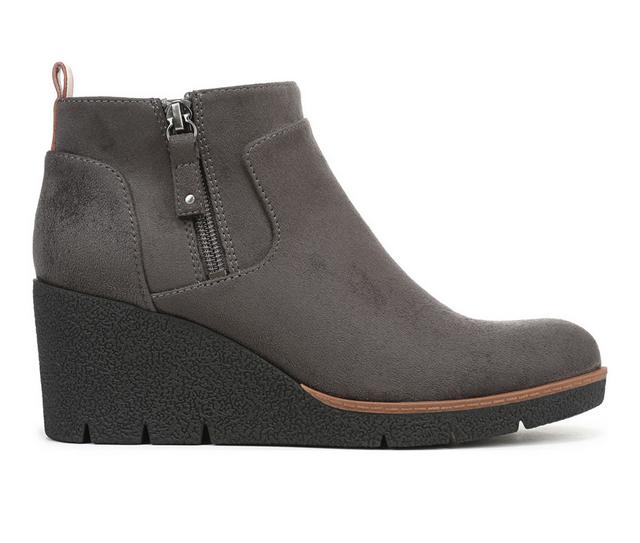 Women's Dr. Scholls Bianca Booties in Greystone color