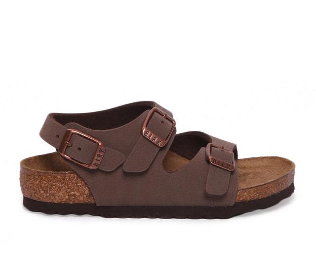 Boys' Birkenstock Infant & Toddler & Little Kid Roma Sandals in Mocha color