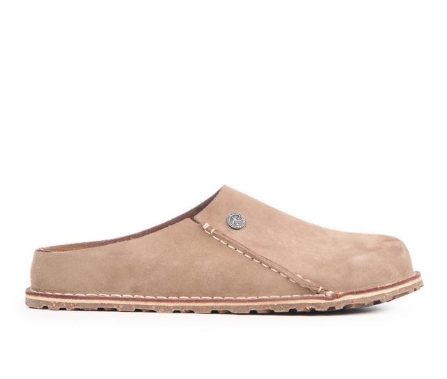 Men's Birkenstock Zermatt 365 Slip-on Shoes in Gray Taupe color