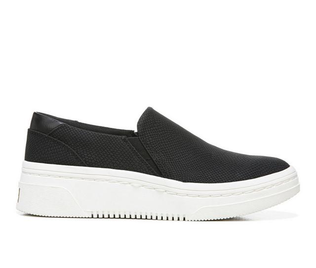 Women's Dr. Scholls Madison Next Wedge Slip On Sneakers in Black color