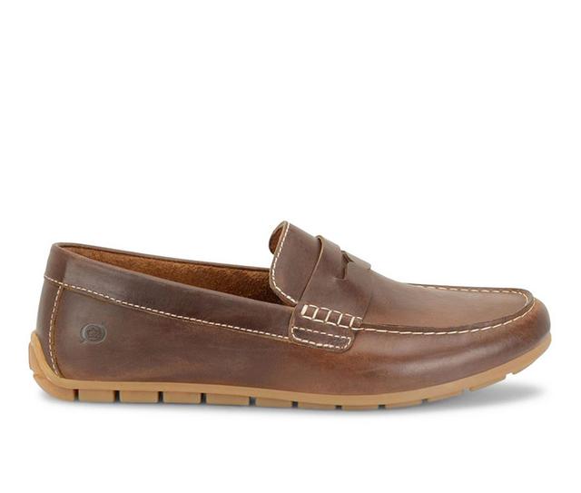 Men's Born Andes Slip-On Shoes in Brown color