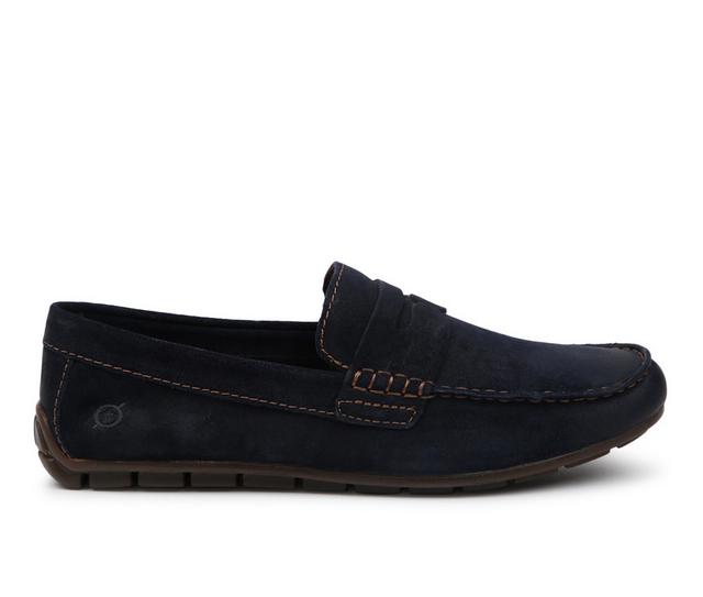 Men's Born Andes Slip-On Shoes in Navy color