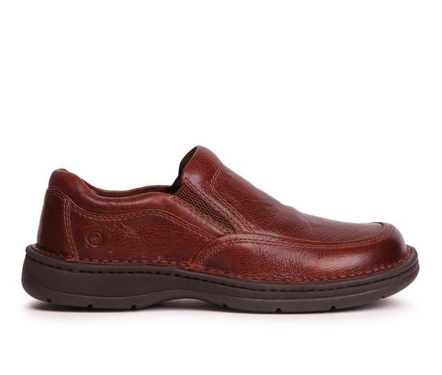 Men's Born Blast III Slip-On Shoes in Dark Tan color