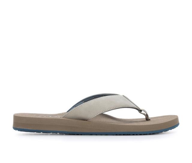 Men's Cobian Floater 2 Flip-Flops in Taupe color