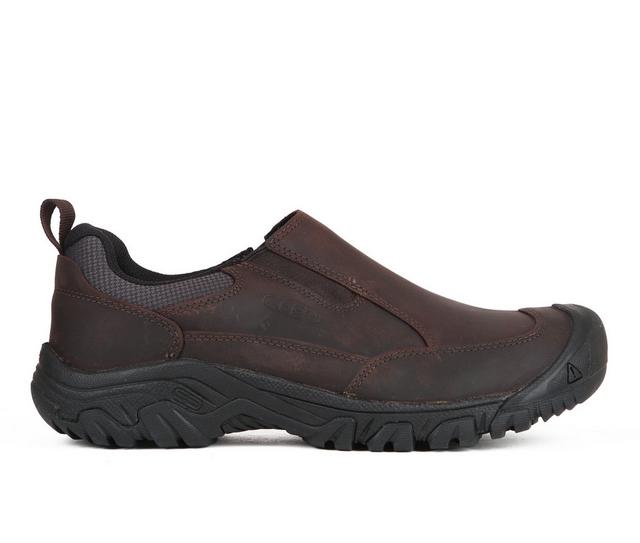 Men's Keen Outdoor Targhee III Slip On Slip-On Shoes in Dark Earth color