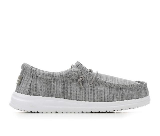 Boys' HEYDUDE Little Kid & Big Kid Wally Slip-On Shoes in Linen Stone color