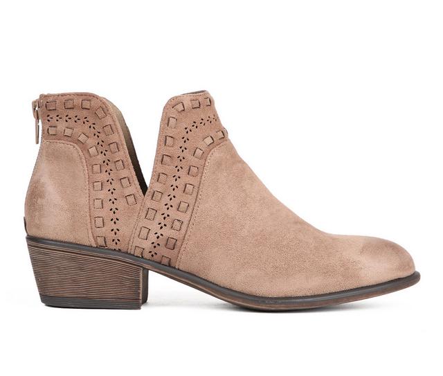 Women's Pierre Dumas May 5 Booties in Taupe color