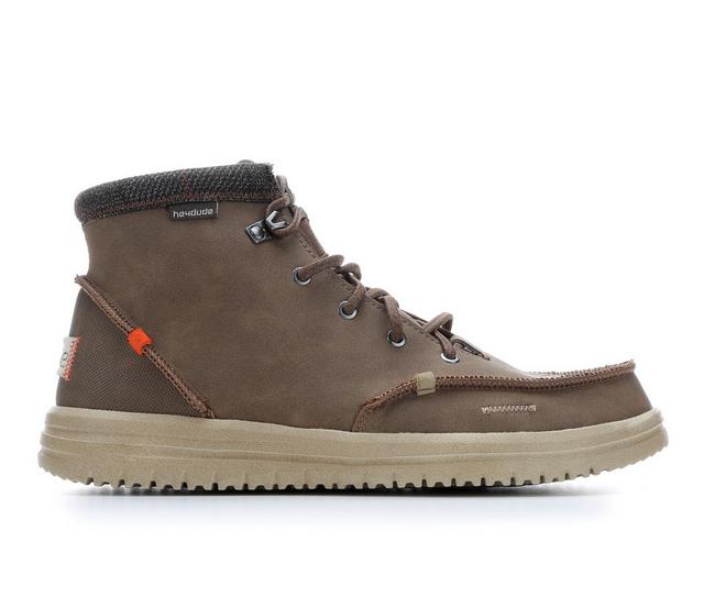 Men's HEYDUDE Bradley Boots in Brown color