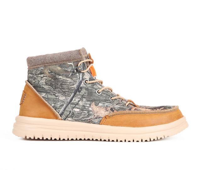 Men's HEYDUDE Bradley Boots in Mossy Oak Camo color