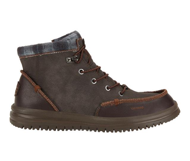 Men's HEYDUDE Bradley Boots in Brown II color